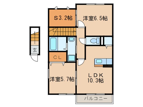 TWIN　BRIDGE　TOWER　Bの物件間取画像